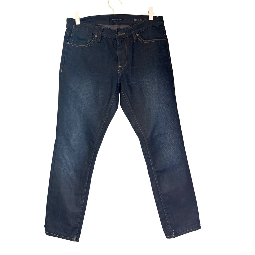John Varvatos Bowery Slim Straight Denim‎ Jeans Made in USA
